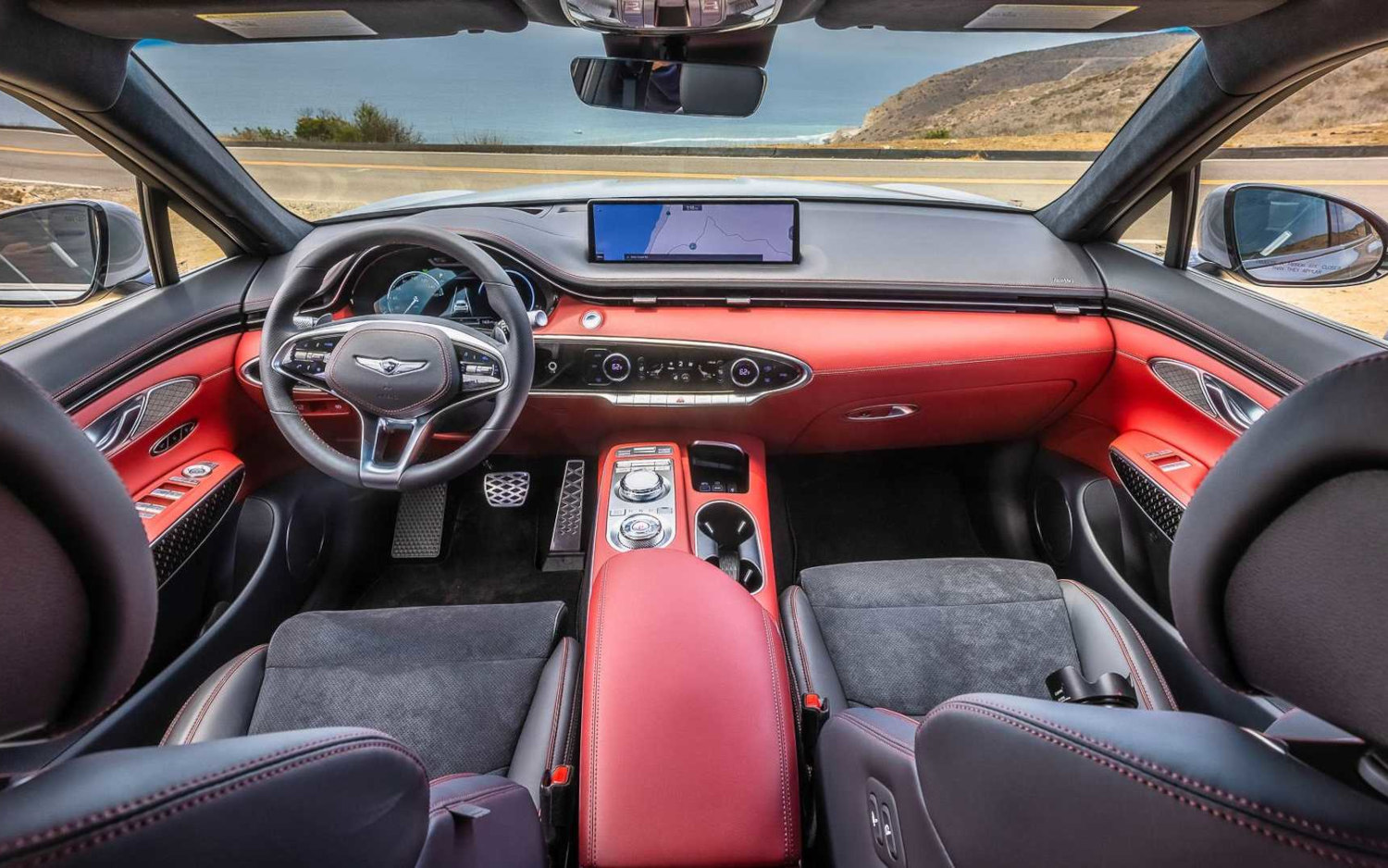 Comparison - Genesis GV70 Prestige 2.5T 2022 - vs - Hyundai Tucson SE ...